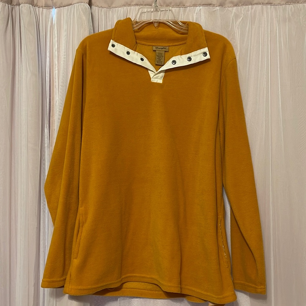 Quarter button Wrangler pullover